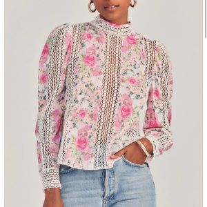 LoveShackFancy Jacque Top